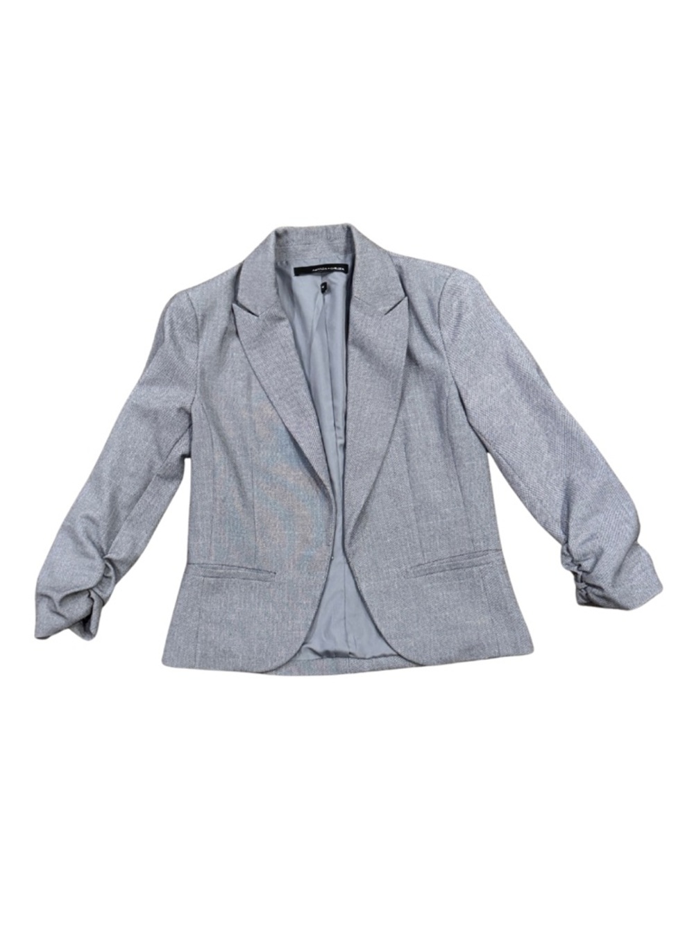 Tailored Light Gray/Blue Women’s Blazer Jacket